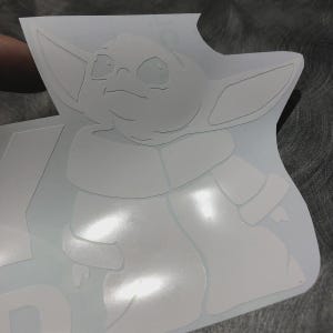 Grogu svg Baby Yoda svg Mandalorian svg Star Wars svg Cut File Cricut svg png eps dxf image 3