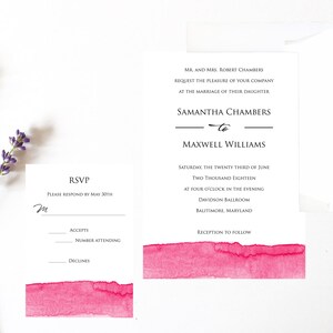 Hochzeit Einladung, druckbare Einladung, digitaler Download, Download Aquarell, moderne Hochzeit, elegante Hochzeit, druckbare, druckbare Karte