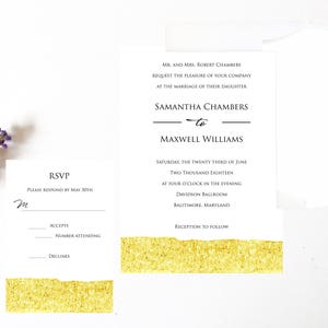 Convite de casamento, convite para impressão, download digital, aquarela, casamento moderno, casamento elegante, download para impressão, cartão para impressão