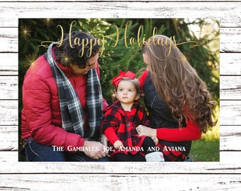 Christmas Photo Cards, Holiday Cards, Printable Christmas Card, Photo Cards, Photo Christmas Cards, Printable Christmas Card, Happy Holidays