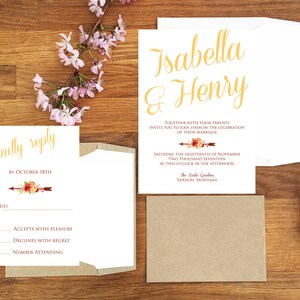Woodland-Hochzeit, Hochzeit, Einladung, druckbare Einladung, Digital Download, Garten Hochzeit, Pfeile, druckbare Download, druckbare Karte