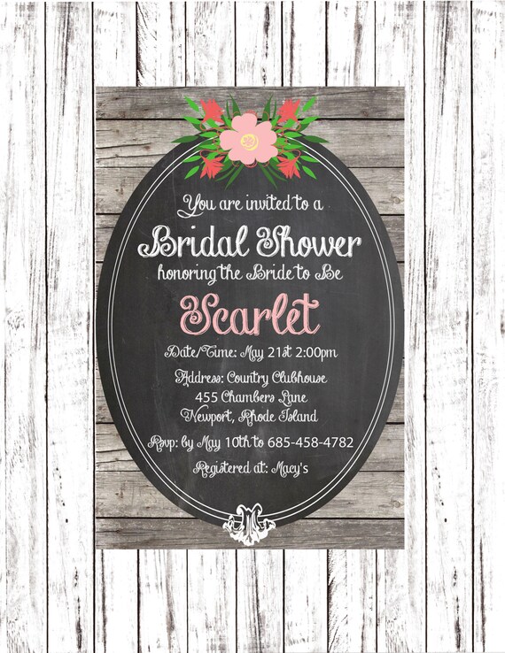 Bridal Shower Invitation Wedding Shower Shower Invitation Etsy
