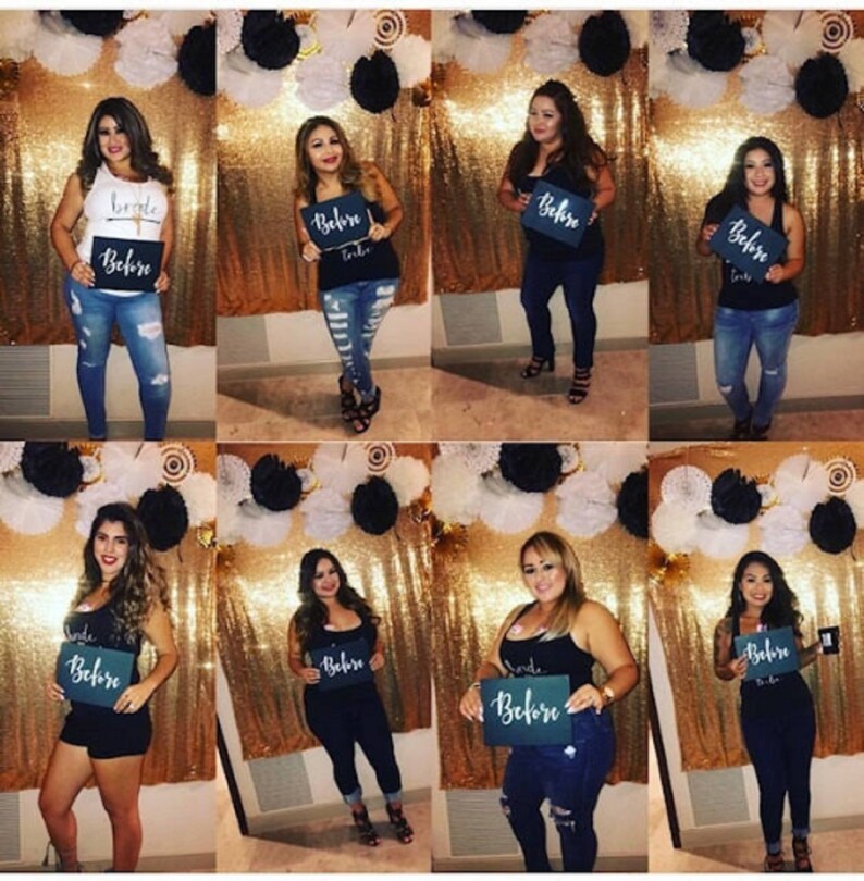Before and After Bachelorette Party Decal Only - Etsy