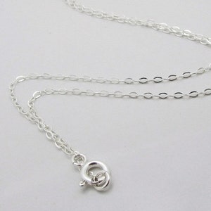 Sterling Silver Pearl Pendant Necklace, Single Pearl Necklace 0086 image 3