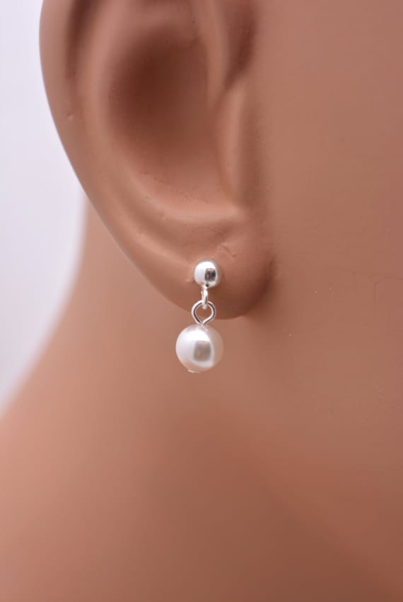 flower girl earrings