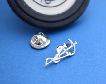 Veterinary Rod of Asclepius Lapel Pin, Veterinarian Graduation Jewelry gift