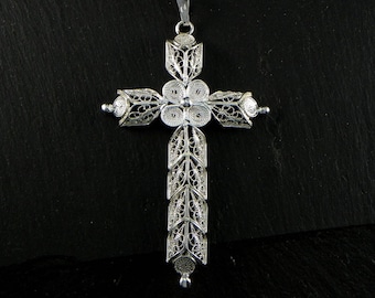 Cross Ragnar in Sterling silver - pendant handmade - New