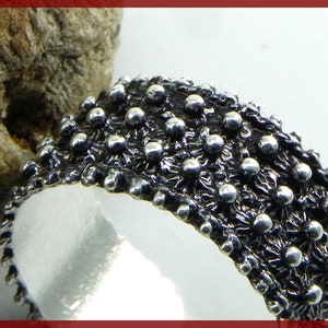 Sardinian Ring Silver 800 - Italian tradition