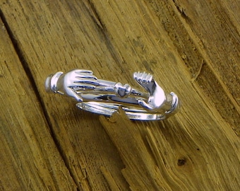 Gimmel-ring - zilver gemarkeerd met 800 - gemaakt in Italië - Gimmal