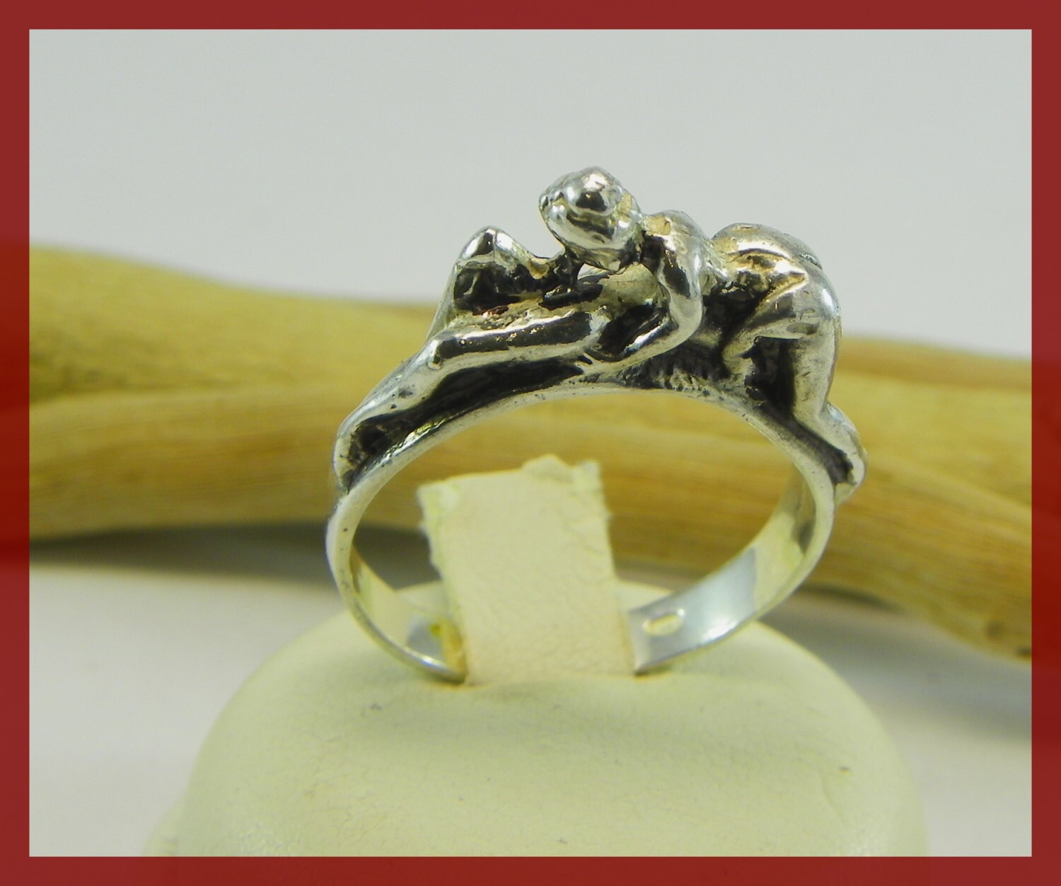 Eros 69 silver ring Etsy