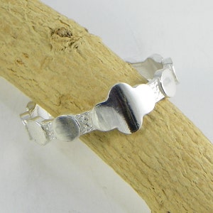 Rosary ring silver - Made in Italy