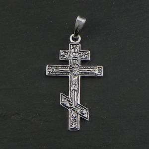 ORTHODOX CROSS Pendant - Sterling silver