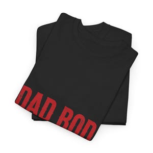 Dad Bod Shirt Built By Boys, Funny Dad Shirt for Fathers Day, Blue Collar Dad Gift Tee image 7
