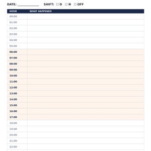Planificador para trabajadores por turnos, paquete de planificador de turno nocturno imprimible, calendario de rotación DuPont 2027, organizador de horarios rotativos imagen 4