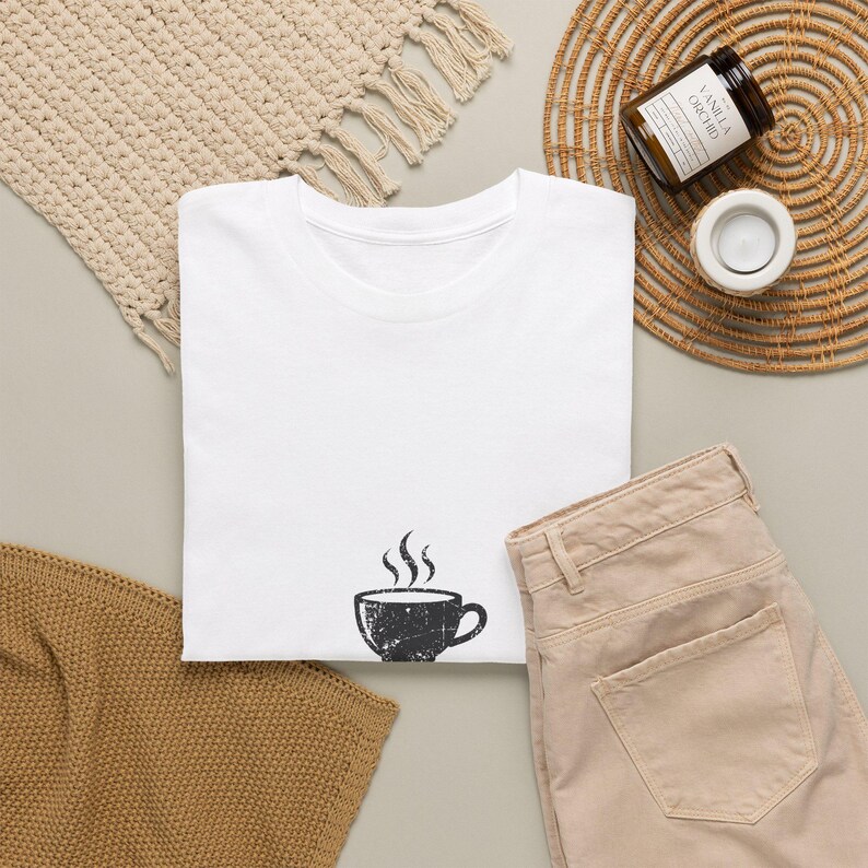 Coffee Shirt Coffee First People Later, Funny Coffee Lover Gift Tee, Blue Collar Humor Shirt image 4