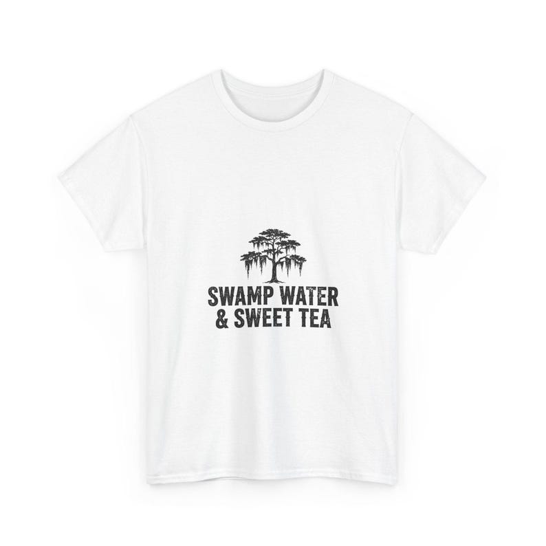 Swamp Water Sweet Tea — Funny Southern Shirt, Georgia Outdoors Gift Tee image 1