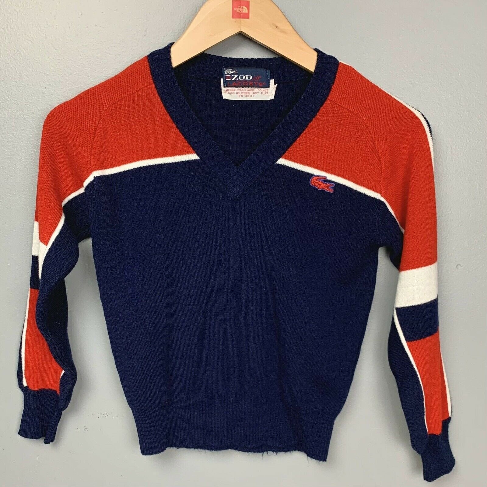 RARE Vintage Izod Lacoste Boys Sweater 