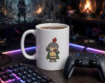 Taza de café con cita del Caballero Medieval