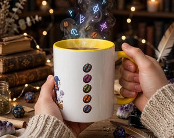 Taza de café Coffee Wizard Power, diseño Magic Gamer