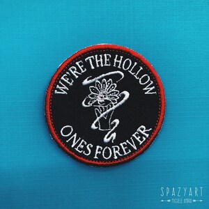 Hollow Ones Embroidered Patch or Sticker Patch - embroidery, patches, iron on, sew on, sticker, embroidered sticker, sticker backing