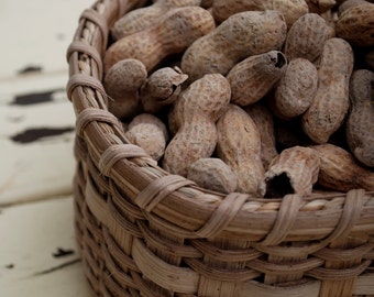 Handmade Peanut Basket for the host