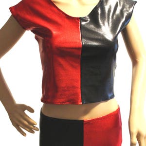 Harlequin Costume, Red/Black Costume, Harley Costume, Quinn Costume