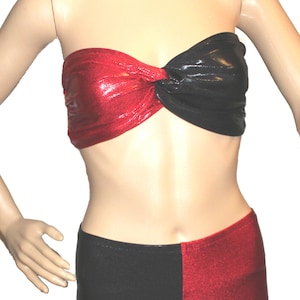Harlequin Costume, Red/Black Costume, Harley Costume, Quinn Costume