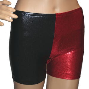 Harlequin Leggings, Red/Black Costume, Harley Costume, Quinn Costume