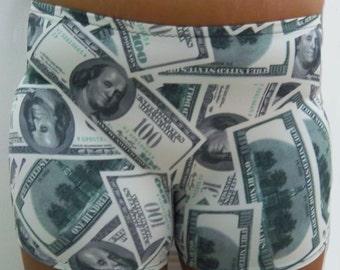 Money Print Shorts - Etsy