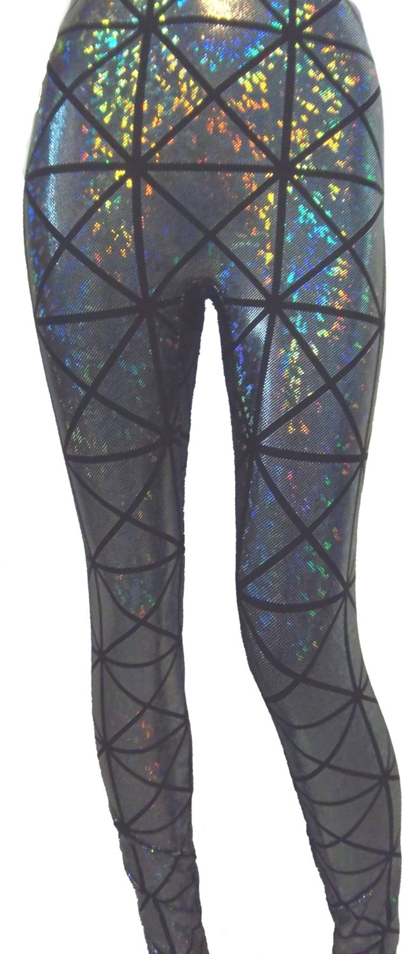 Holographic Print Women's Leggings