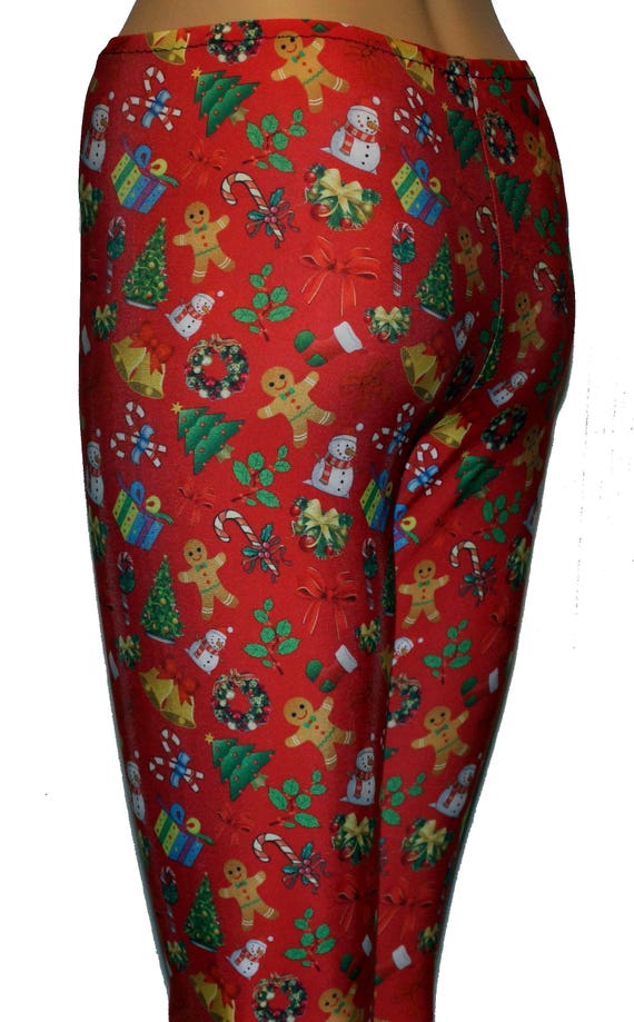mens christmas running tights
