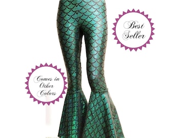 mermaid flare pants plus size