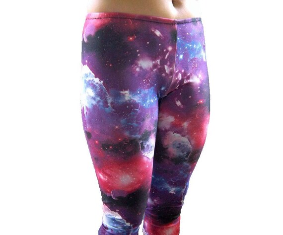 Galaxy print yoga pants online