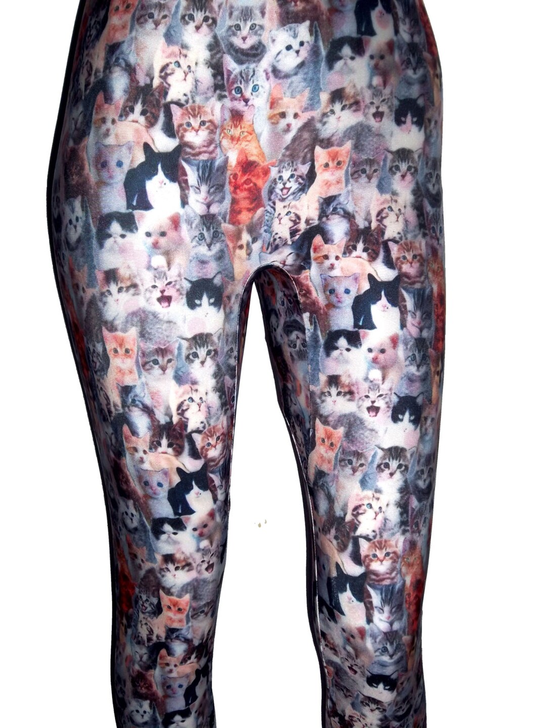Kitten Leggings, Cat Leggings, Printed Leggings, Yoga Pants, Running ...