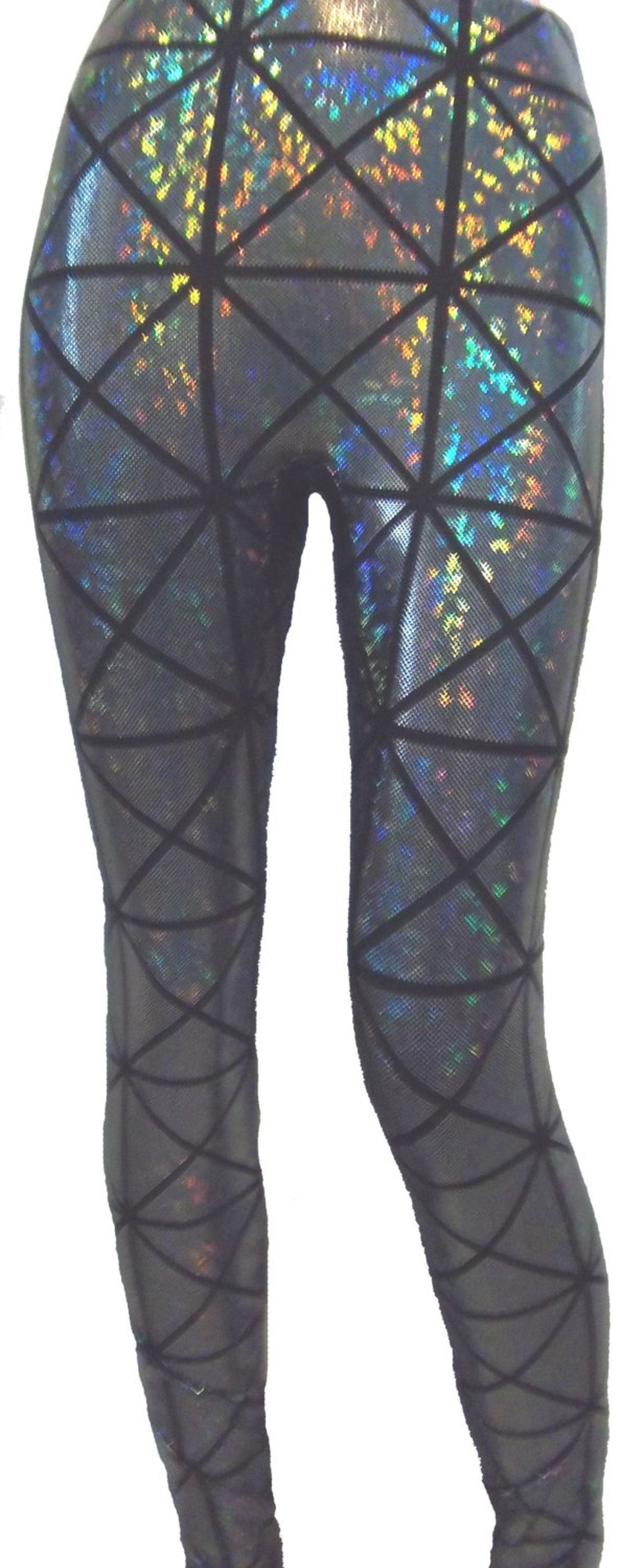 Print Holographic Women's Leggings