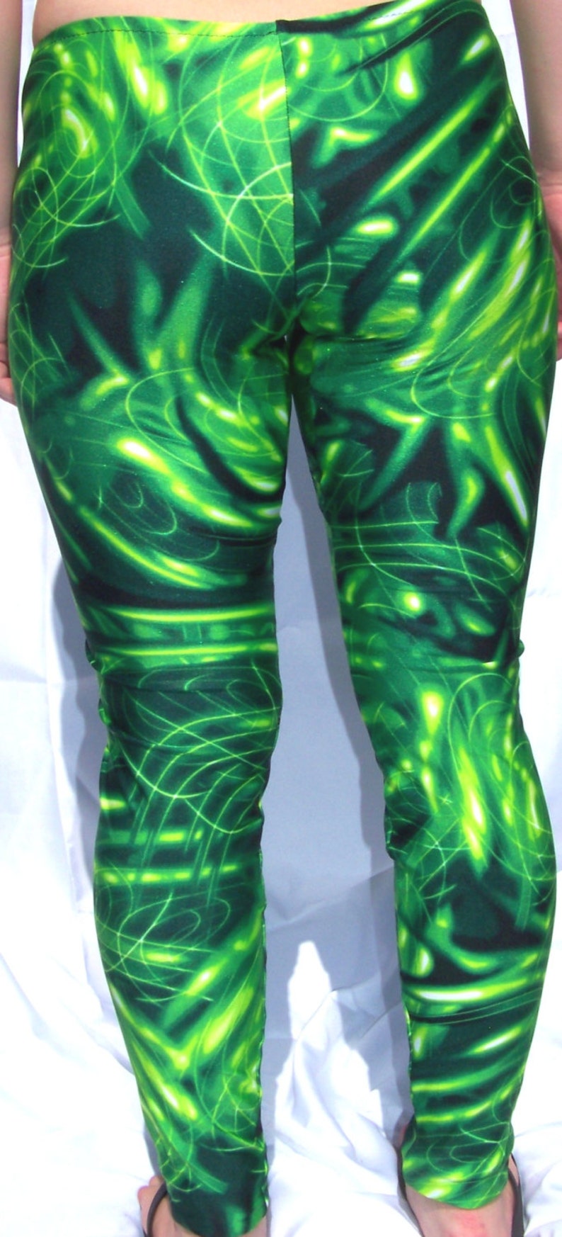 Electric City Leggings (Green Mix)