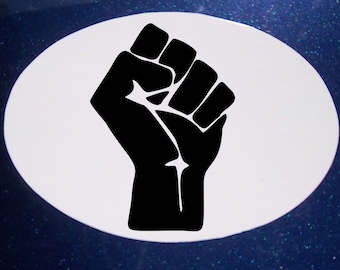 Solidarity Car Magnet, Black Lives Matter Car Magnet, Oval Car Magnet, BLM Magnet