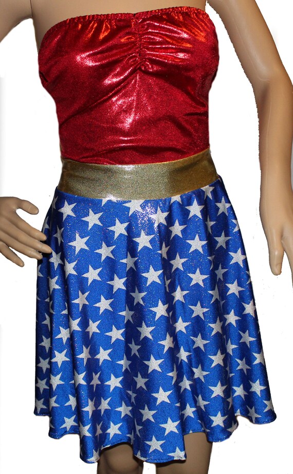 Shanna Shiny Strapless Top