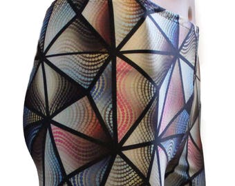 Men's Stained Glass Mandala Meggings, Boho Leggings, Printed Pocket Leggings, Yoga Pants, Yoga Leggings, Running Pants, Funky Leggings