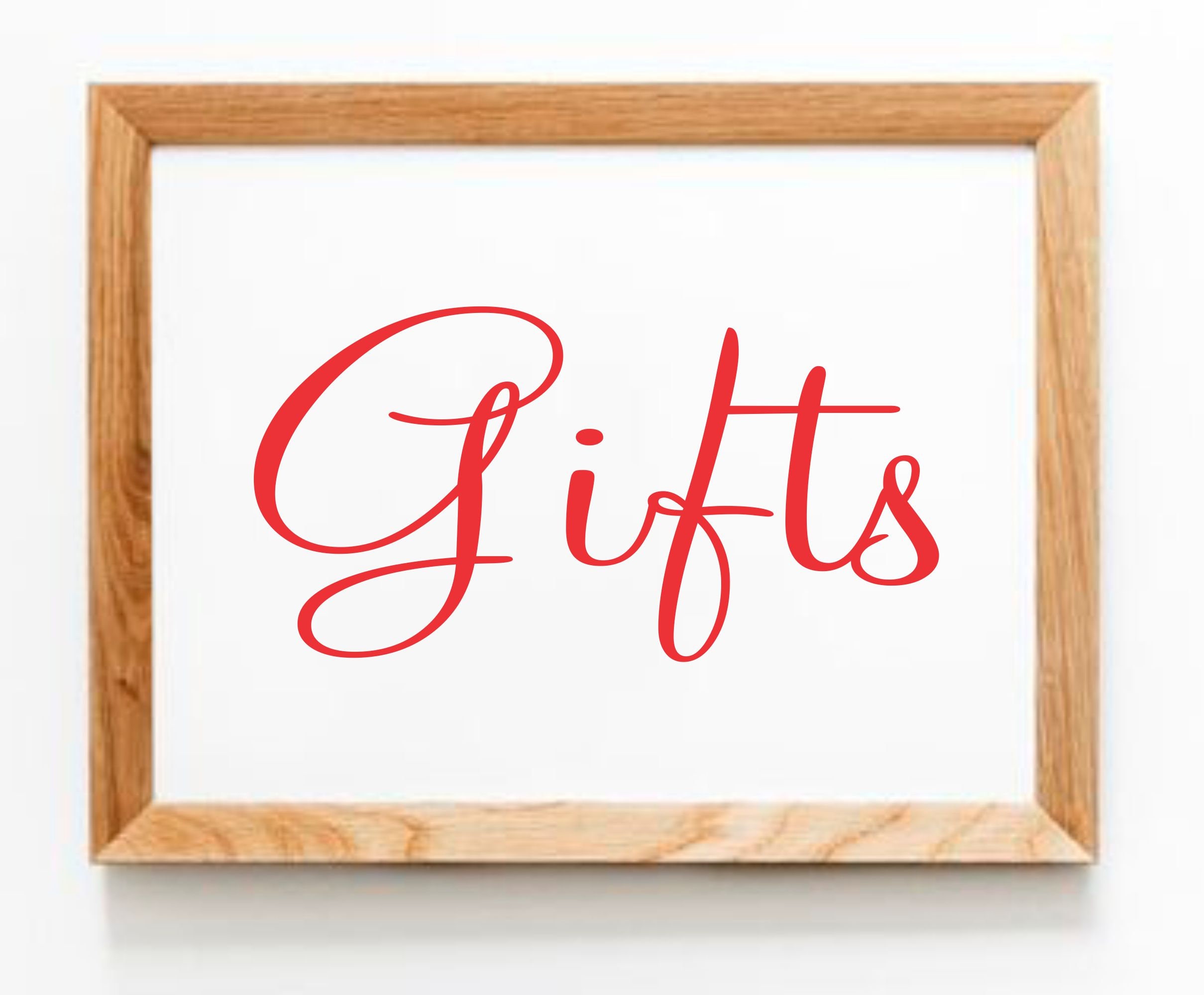 Gifts Vinyl Decals, Wedding Sign Decals, DIY Wedding Sign, Make Your ...