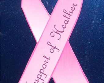 Custom Breast Cancer Support Car Magnet
