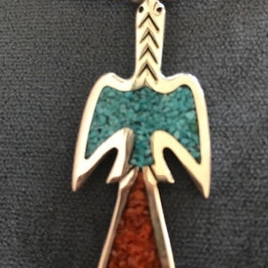 Navajo Bird Necklace - Etsy