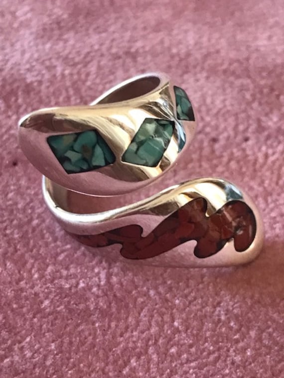 Navajo made adjustable ring
