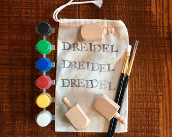 Dreidel Dreidel Dreidel, Paint-Your-Own-Kit