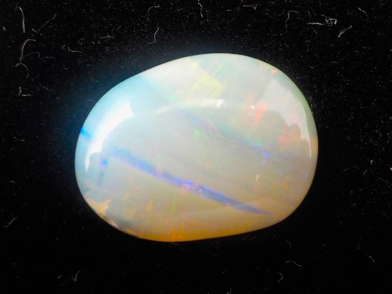 5.95cts Coober Pedy Crystal Opal Cabochon, October Birthstone, Libra Starstone