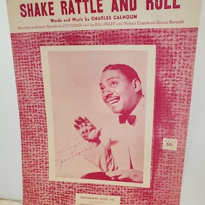 Vintage sheet music