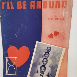 Vintage sheet music