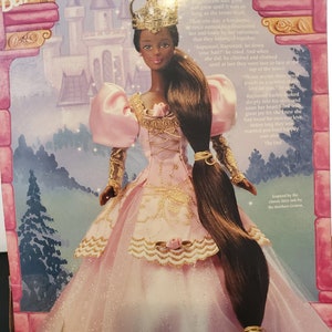 African American doll Repunzel Barbie
