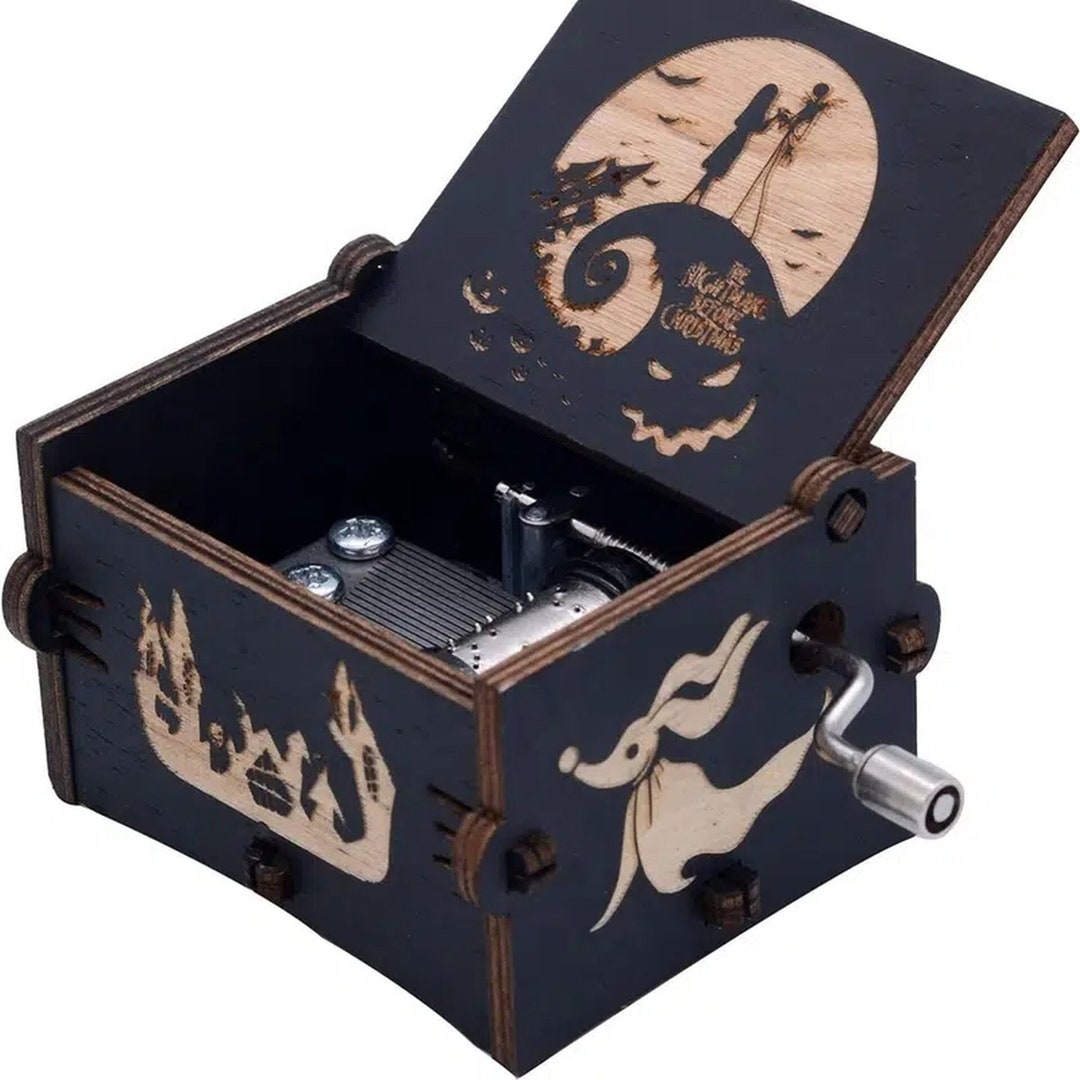 Nightmare Before Christmas Music Box, Jack Skellington Etsy