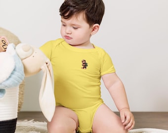 Bigfoot Baby Onesie, Cryptid Design, Soft Bodysuit
